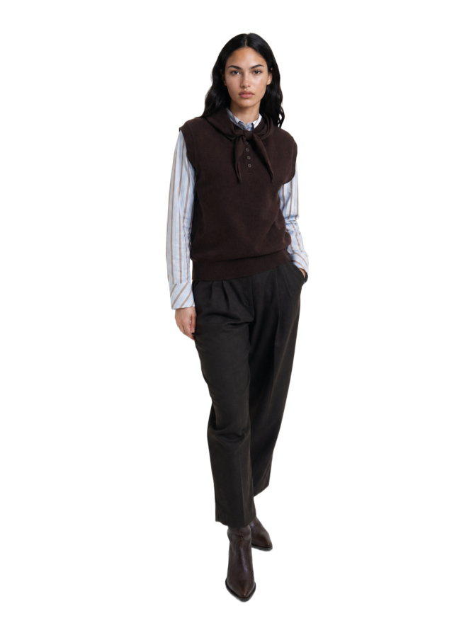 Smith & Soul Strickweste mit Schalkragen bei Robert Ley