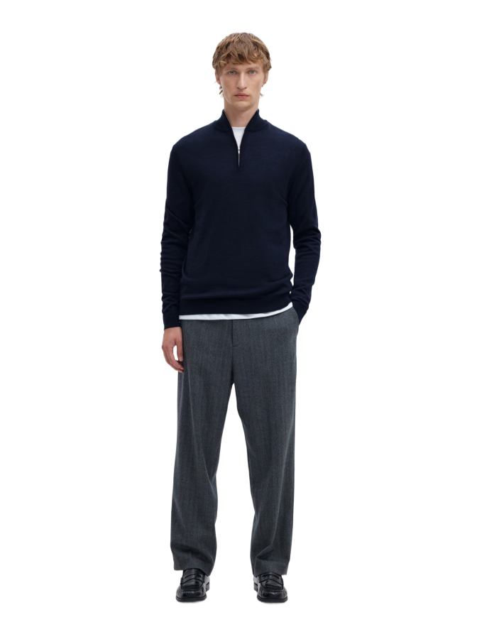 SELECTED HOMME Strickpullover mit Reißverschluss bei Robert Ley