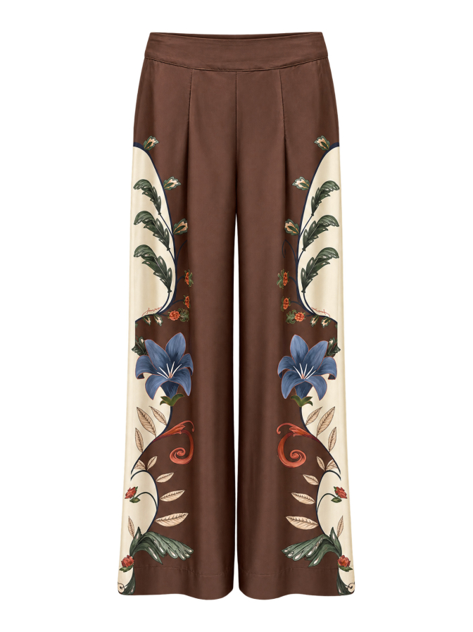 Farm Rio Wide-Leg Hose MILLENA WINTER WHITE bei Robert Ley