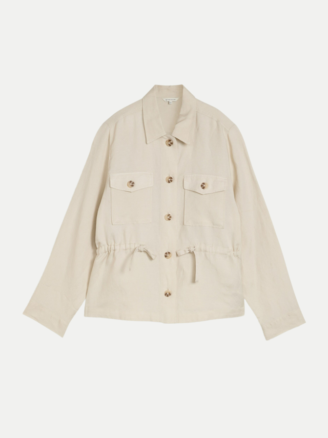 Tom Tailor Casual blazer jacket with linen bei Robert Ley