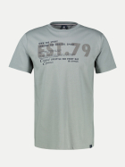 Lerros T-Shirt mit Print 228 STORM GREY bei Robert Ley