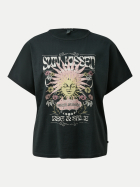 Q/S designed by T-Shirt mit Fotoprint 99D0-GREY/BLACK bei Robert Ley