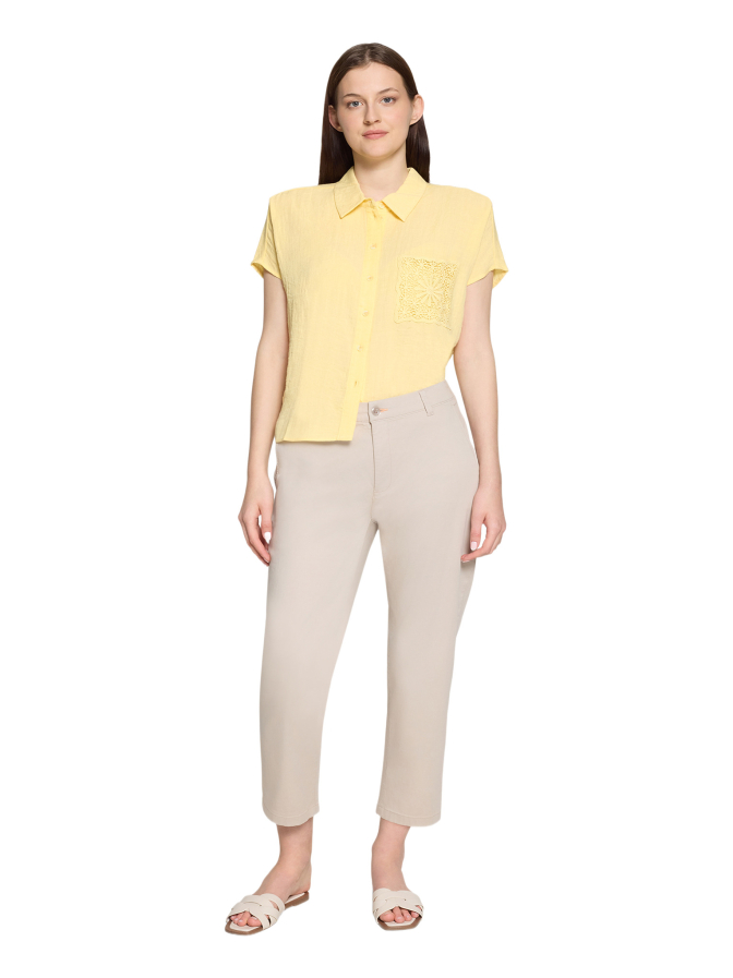 Cartoon Kurzarm-Hemdbluse bei Robert Ley