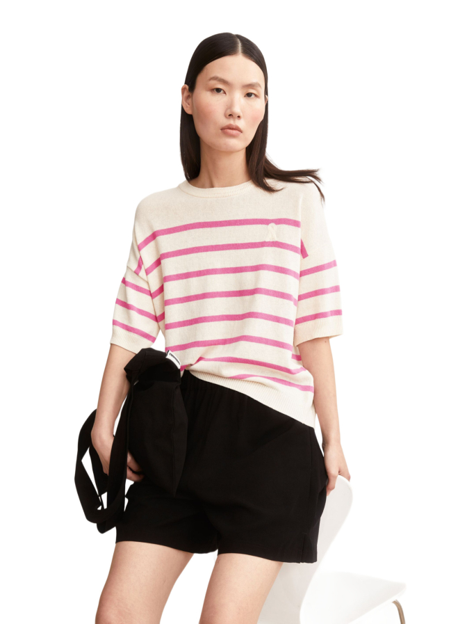 ARMEDANGELS Gestreifter Leinen-Mix Pullover bei Robert Ley