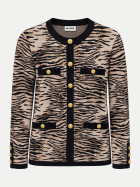 Rixo Cardigan Raylene cooper tiger beige bei Robert Ley
