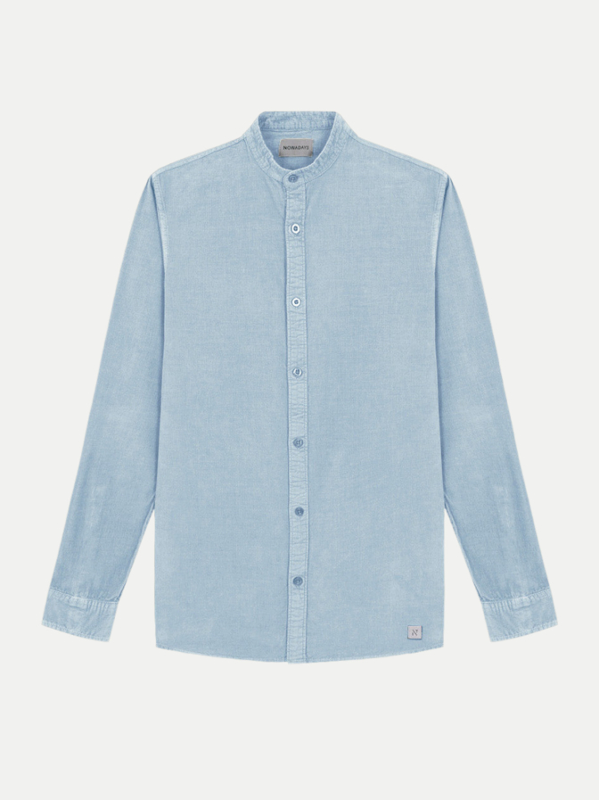 Nowadays Regular-Fit Babycord Shirt bei Robert Ley