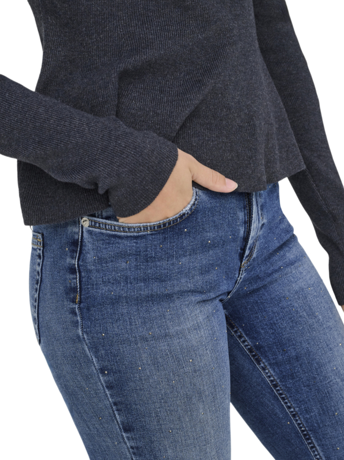 Only Flared-Fit Jeans Blush bei Robert Ley