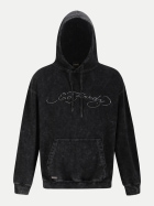 Ed Hardy Hoodie Ed California Tour black-black bei Robert Ley
