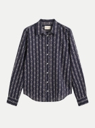 Gant Bluse aus Baumwoll-Voile 433-EVENING BLUE bei Robert Ley