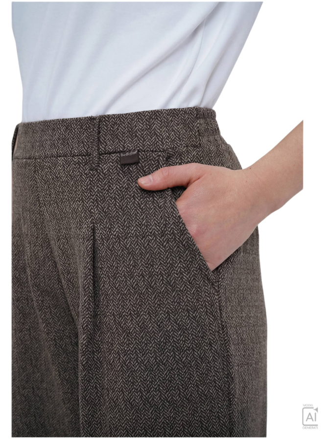 Smith & Soul HERRINGBONE INTERLOCK PANTS bei Robert Ley