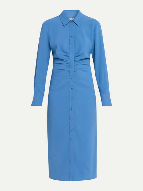 Veronica Beard Hemdblusenkleid Loxley mit Raffungen bei Robert Ley