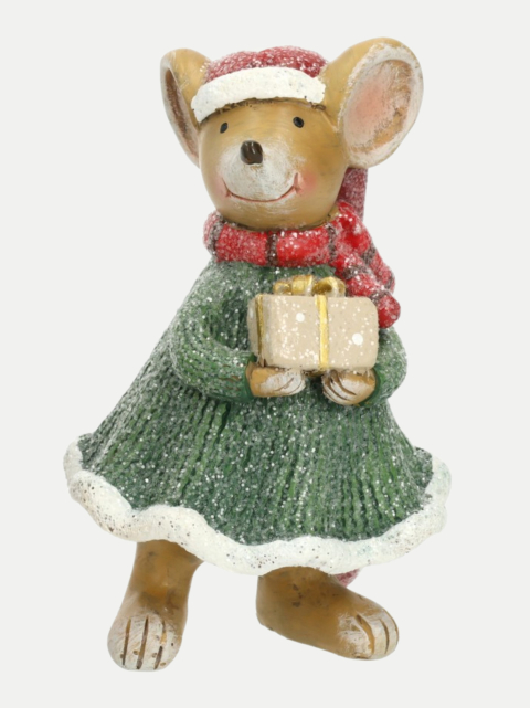 G.WURM WEIHNACHTSMAUS 7x12x6 cm bei Robert Ley