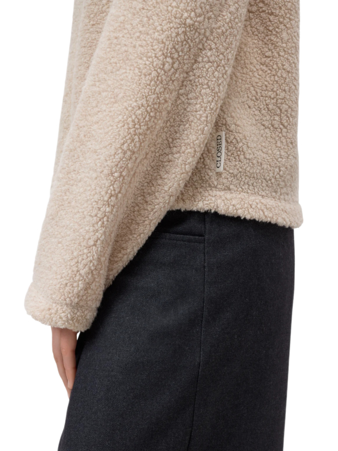 Closed Teddy-Sweatshirt aus Woll-Mix bei Robert Ley
