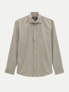 Marc O'Polo Flanell-Hemd Shaped aus leichter Bio-Baumwoll-Qualität 2688-Light Beige_Multi_16 bei Robert Ley