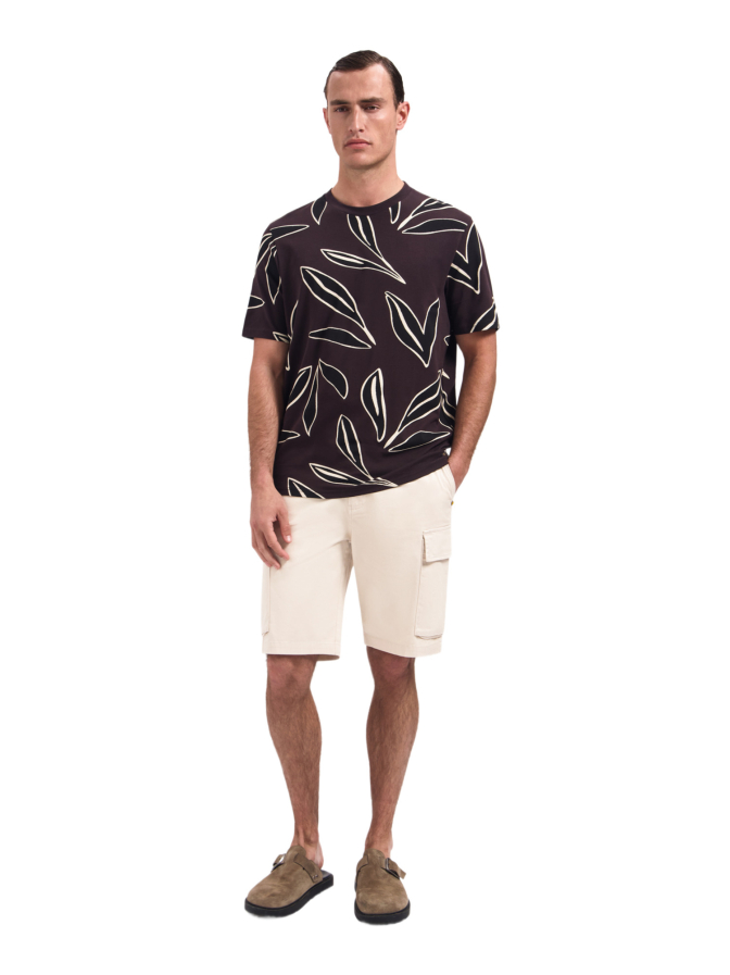 No Excess T-Shirt mit Allover-Print bei Robert Ley