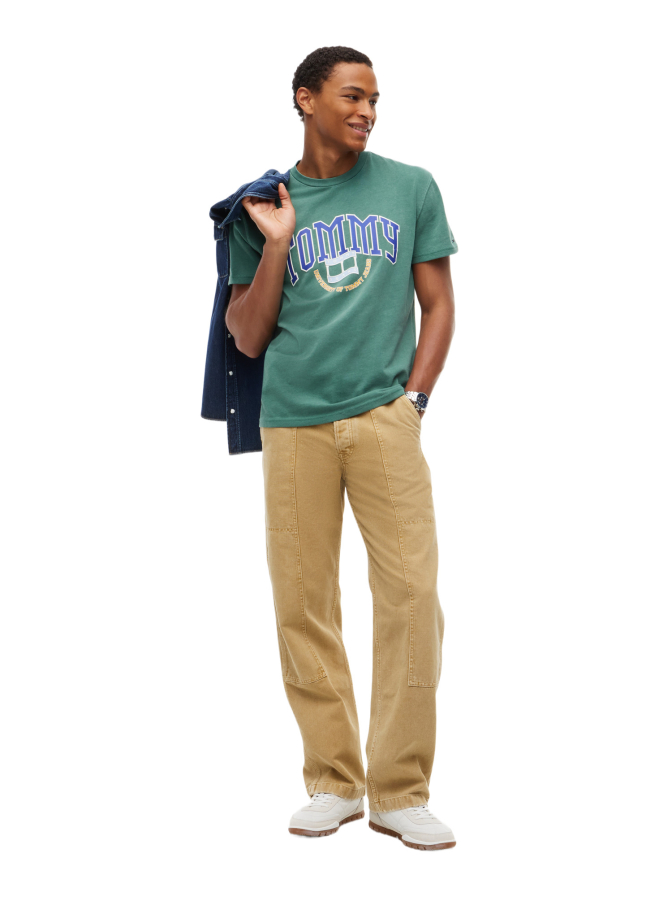 Tommy Jeans T-Shirt mit Logo-Print bei Robert Ley