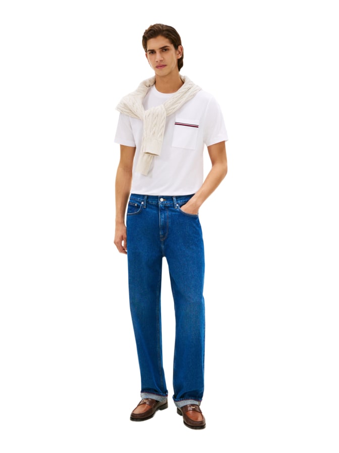 Tommy Hilfiger T-Shirt aus Piqué-Jersey bei Robert Ley
