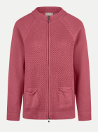 Rabe Moden Strickjacke mit Reißverschluss 7254-MALVE bei Robert Ley