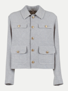 Circolo Kurze Jacke aus Leinen-Mix 0035 candid bei Robert Ley