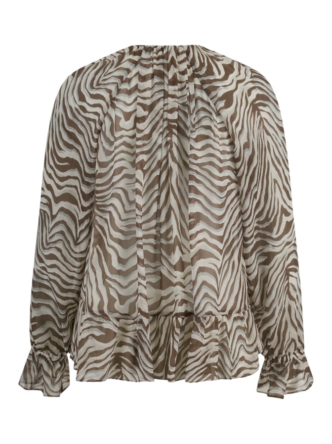 Riani Bluse mit Zebra-Print bei Robert Ley
