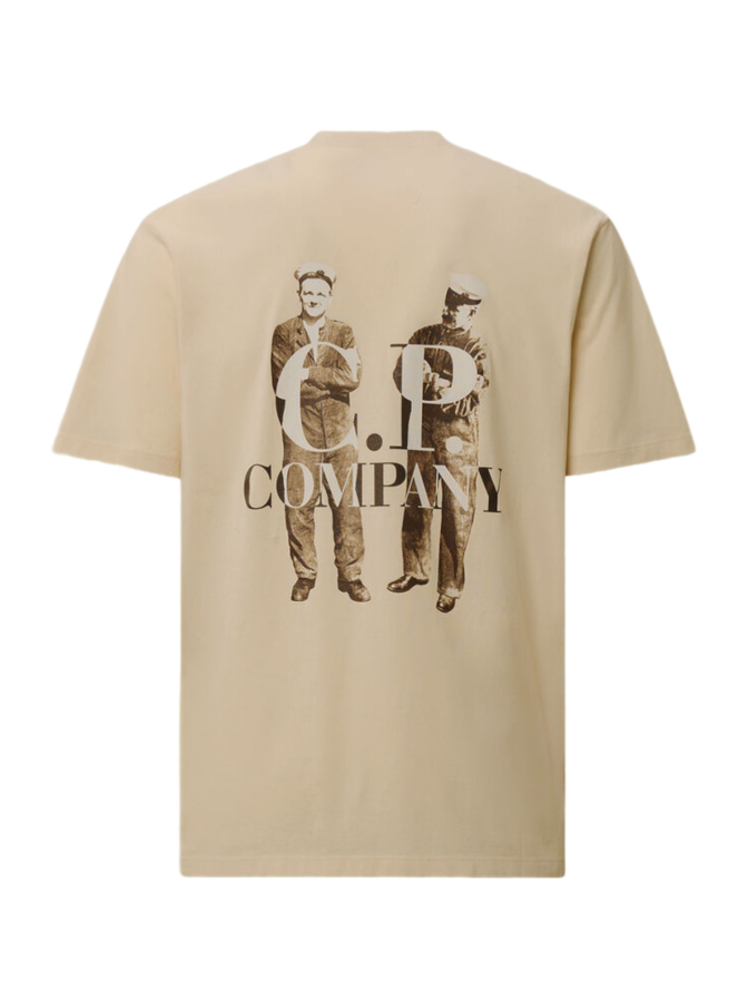 C.P. COMPANY T-Shirt mit Sailor Backprint bei Robert Ley