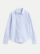 Gant Popeline Bluse mit Streifen 454-MISTY LAVENDER bei Robert Ley