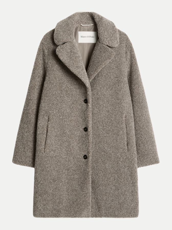 Marc O'Polo Teddyjacke aus Curly-Plüsch bei Robert Ley