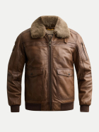 PME Legend Lederjacke SNOWPROP 769-Brown bei Robert Ley