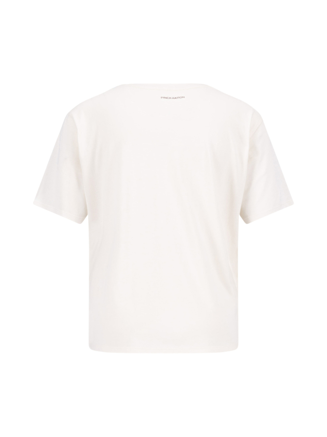 Fynch-Hatton T-Shirt mit Frontprint bei Robert Ley