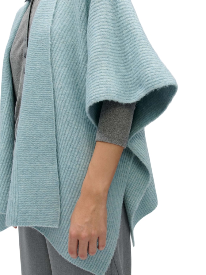 Opus Rippstrickcape Ablanki bei Robert Ley