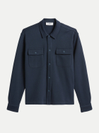 Marc O'Polo DENIM Sweat-Overshirt 4139-Navy Teal bei Robert Ley