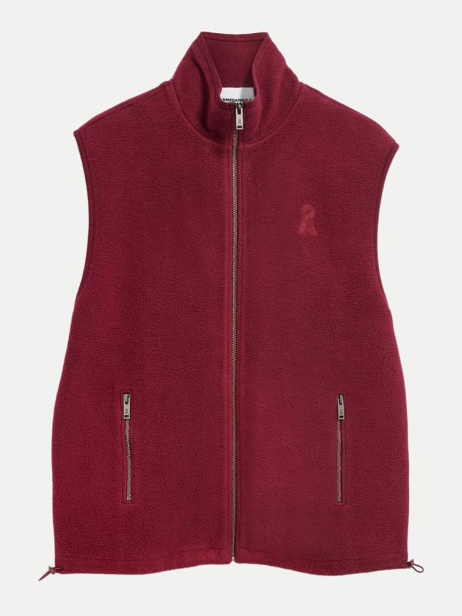 ARMEDANGELS Fleece Weste aus Baumwolle bei Robert Ley