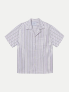 Les Deux Hemd Lawson Stripe 218648-light ivory/light orchid bei Robert Ley