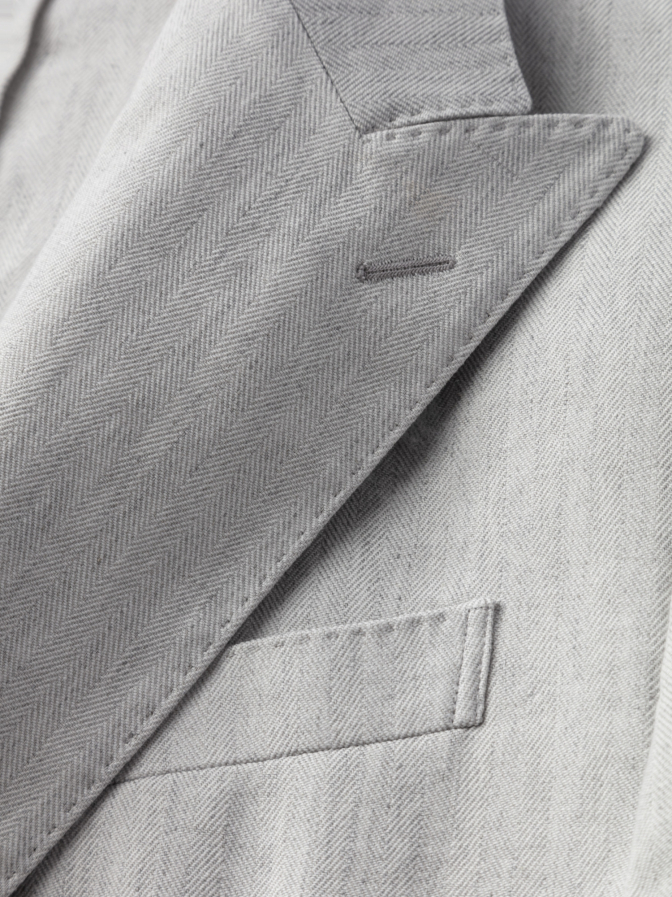 Windsor Men Baukasten Doppelreiher Sakko Satino bei Robert Ley