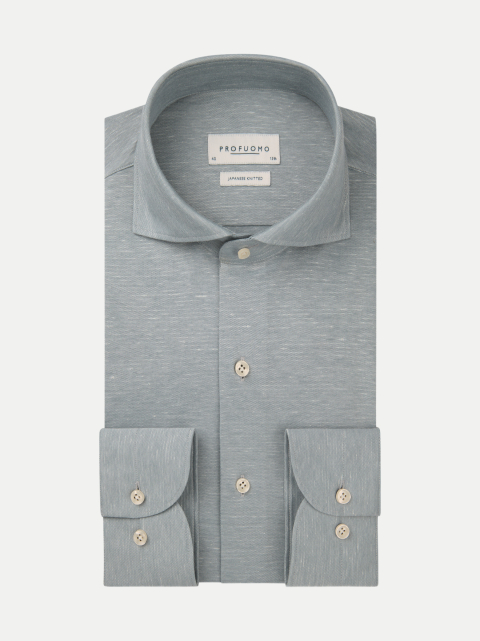 PROFUOMO Slim- Fit Hemd mit Cutaway- Kragen bei Robert Ley
