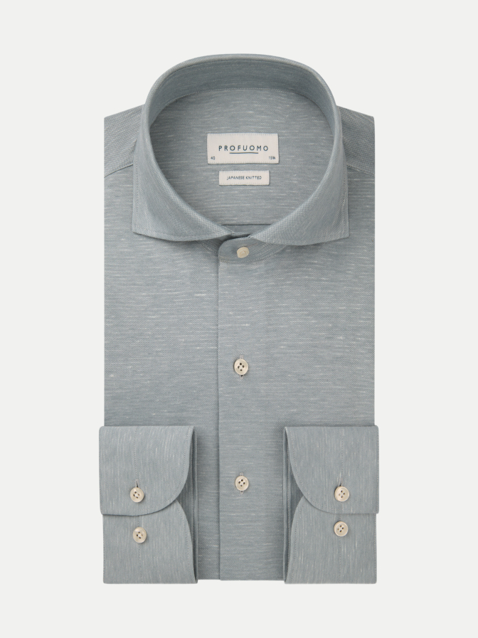 PROFUOMO Slim- Fit Hemd mit Cutaway- Kragen bei Robert Ley