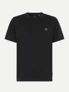 MOOSE KNUCKLES Basic T-Shirt Crescent 292-black bei Robert Ley
