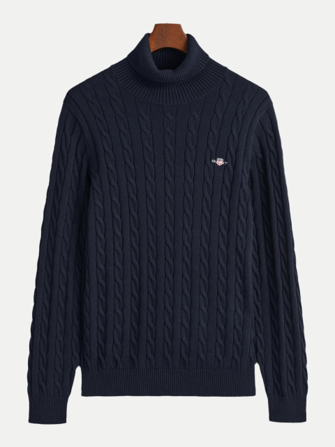 Gant Zopfstrick Rollkragenpullover bei Robert Ley