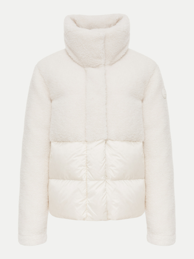 Colmar Daunenjacke mit Kunstpelz-Applikation bei Robert Ley