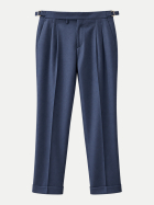 Briglia 1949 Regular-Fit Bundfaltenhose aus Woll-Kaschmir-Mix 11-navy bei Robert Ley