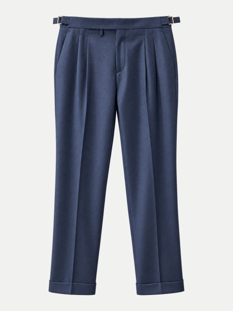 Briglia 1949 Regular-Fit Bundfaltenhose aus Woll-Kaschmir-Mix bei Robert Ley
