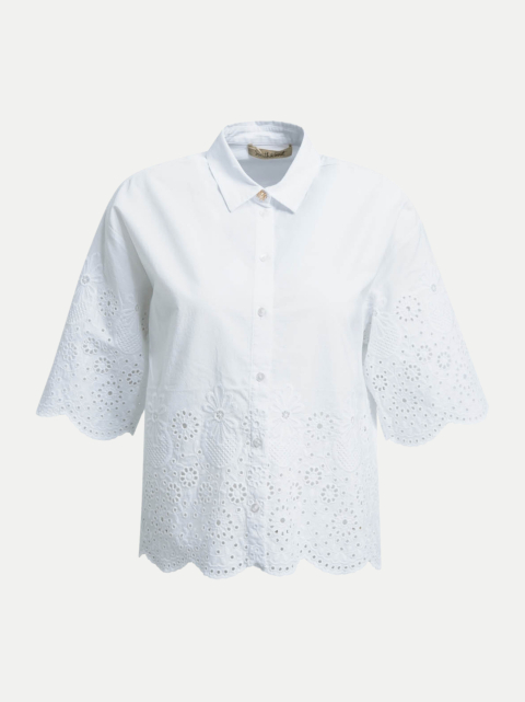 Smith & Soul Bluse mit Lochstickerei bei Robert Ley