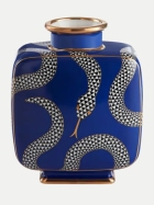 Jonathan Adler Vase EDEN  16,5 x 10 x 20 cm Navy bei Robert Ley