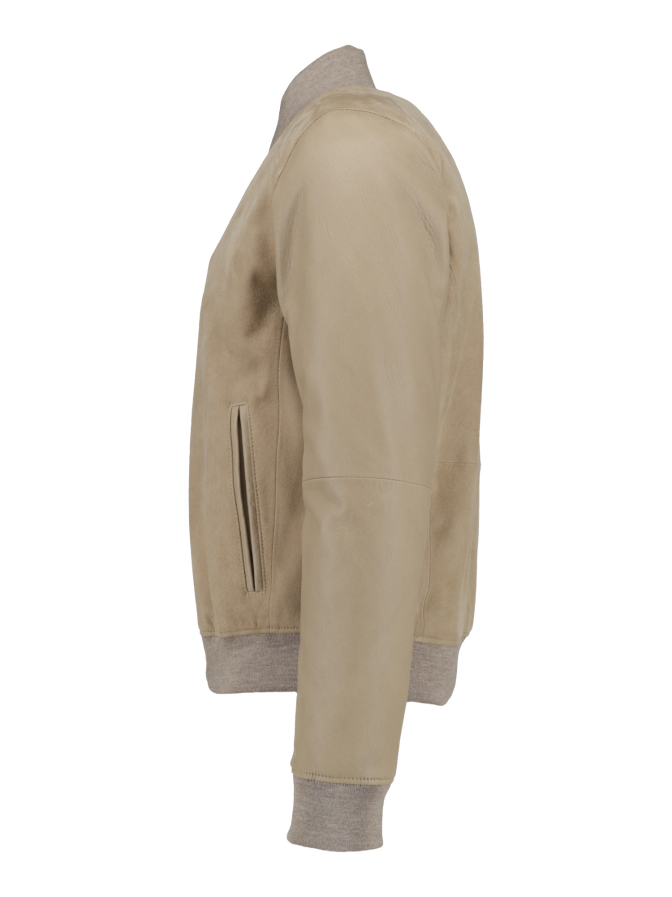 Werner Christ Collegejacke Hank aus Leder bei Robert Ley