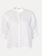 JcSophie Leinenbluse Laurence 101-off white bei Robert Ley
