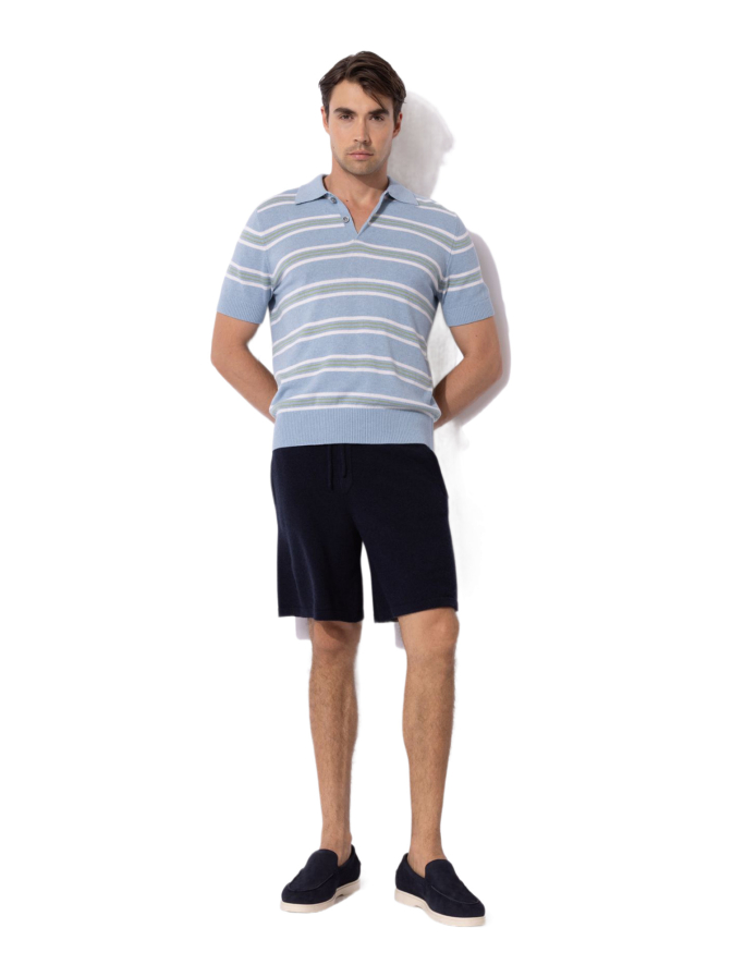 FTC Cashmere Strickpolo mit Kaschmiranteil bei Robert Ley