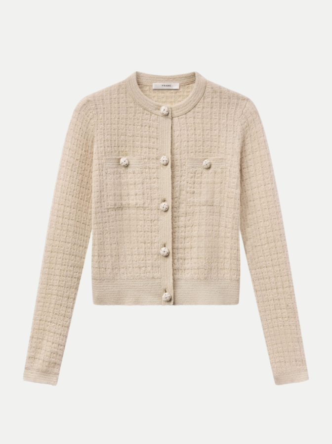 Frame Strickjacke Preppy bei Robert Ley