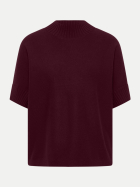 Cecil Pullover Dolman mit Turtle Neck 17903-red wine bei Robert Ley