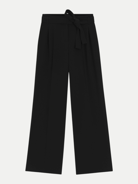 BOSS Black Wide-Leg Krepphose Tapiana bei Robert Ley