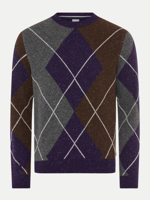 Brax Strickpullover RICK mit Argyle-Muster bei Robert Ley